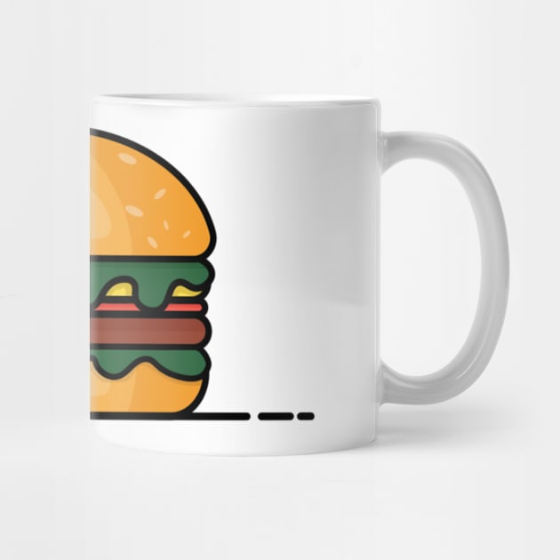 Burger Lover by Vladimir Plazen